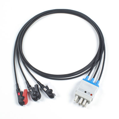 Nihon Kohden Radio Translucent Wire X-Ray CT 3 Lead MRI ECG Radiotranslucent Cable And Lead Wire