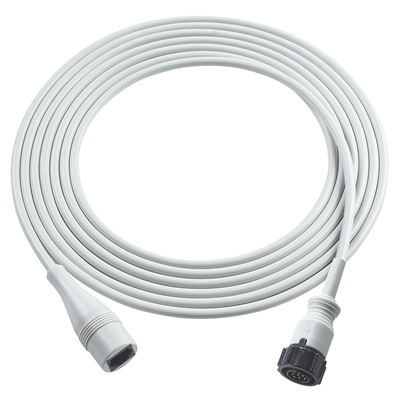 สายสอดคล้อง IBP ที่เข้ากันกับ GE 5Pin ไปยัง Abbott 3.5M Grey TPU