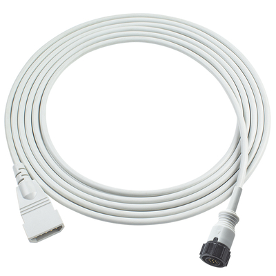 สายสอดคล้อง IBP ที่เข้ากันกับ GE 5Pin ไปยัง Abbott 3.5M Grey TPU