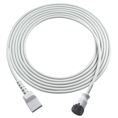สายสอดคล้อง IBP ที่เข้ากันกับ GE 5Pin ไปยัง Abbott 3.5M Grey TPU