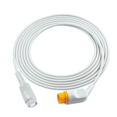 Drager S-iemens 10Pin IBP Adapter Cable 3.5m สําหรับเครื่องตรวจสอบผู้ป่วย