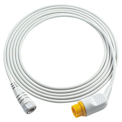 Drager S-iemens 10Pin IBP Adapter Cable 3.5m สําหรับเครื่องตรวจสอบผู้ป่วย
