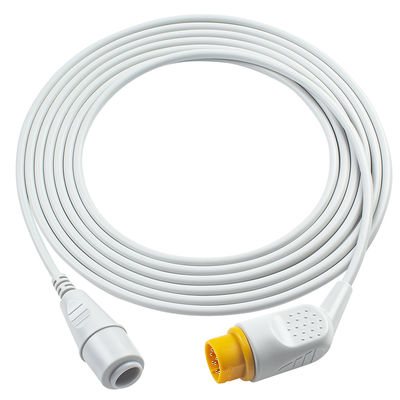 Drager S-iemens 10Pin IBP Adapter Cable 3.5m สําหรับเครื่องตรวจสอบผู้ป่วย