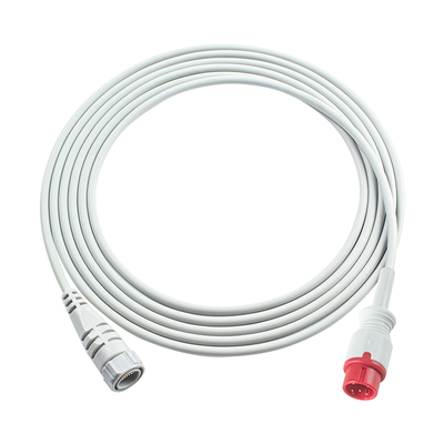 BARD IBP Adapter Cable 8 Pin With Edward Argon BD Abbott BB PVB Utah Medex Mindray Connector IBP Transducer Extension Cable คาเบลขยายตัว