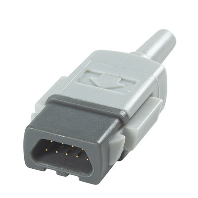 GE Datex Ohmeda OXY-MC3 SpO2 เซนเซอร์เคเบิล 9-ปิน Datex TruSat Connector To Datex OxiTip SpO2 Adapter Extension Cable TruSat TD