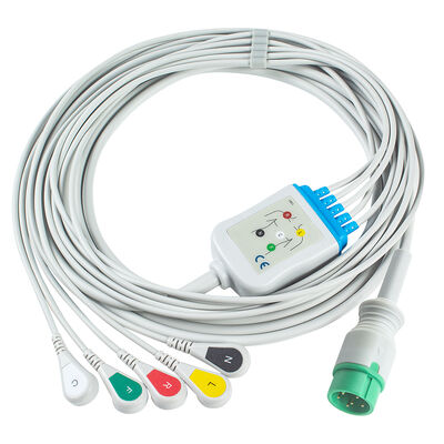 Creative 12K 6pin ECG สายเคเบิลและสายไฟ