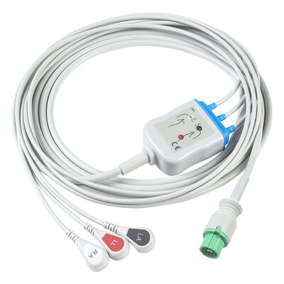 Fukuda Denshi 0012-00-1192 ECG EKG Cable 12Pin Expert Dynascope DS-5100 DS-5100E DS-5300W DS-5400 ไดนาสโคป DS-7001