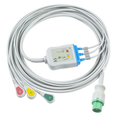 Fukuda Denshi 0012-00-1192 ECG EKG Cable 12Pin Expert Dynascope DS-5100 DS-5100E DS-5300W DS-5400 ไดนาสโคป DS-7001