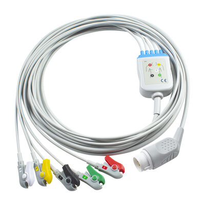 Ph 43100A 8Pin ECG สายเคเบิลและสายนํา