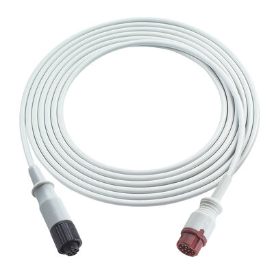 Bistos IBP Adapter Cable 12Pin ไปยัง Edward Argon BD Abbott BB PVB Utah Medex Mindray Connector สําหรับ BT-710 BT-720 BT-740 BT-770 BT-780