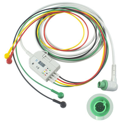 Stryker M-edtronic Physio-control LIFEPAK 12 120 15 เครื่องกระตุ้นหัวใจ ECG EKG และสายไฟ 11111-000018 11111-000020