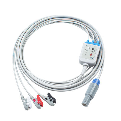 แฮนท์เลigh 8Pin Multi-Parameter Monitor Smartsigns Compact 300 500 คาเบิ้ล ECG คาเบิ้ล ECG และสายนํา