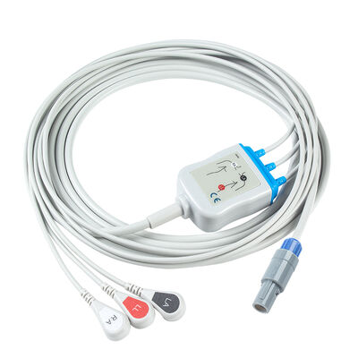 แฮนท์เลigh 8Pin Multi-Parameter Monitor Smartsigns Compact 300 500 คาเบิ้ล ECG คาเบิ้ล ECG และสายนํา