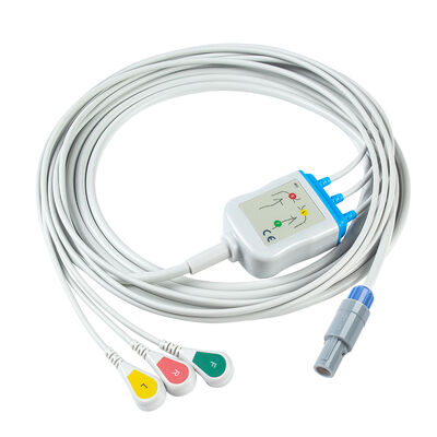แฮนท์เลigh 8Pin Multi-Parameter Monitor Smartsigns Compact 300 500 คาเบิ้ล ECG คาเบิ้ล ECG และสายนํา