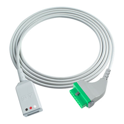Fukuda Denshi DS8 ซีรีสไตล์ยูโรสําหรับ Simens ECG Trunk Cable
