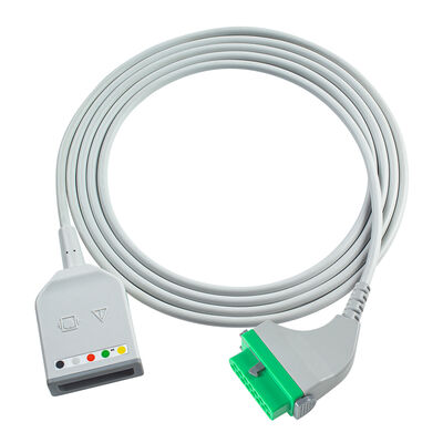 Fukuda Denshi DS8 ซีรีสไตล์ยูโรสําหรับ Simens ECG Trunk Cable