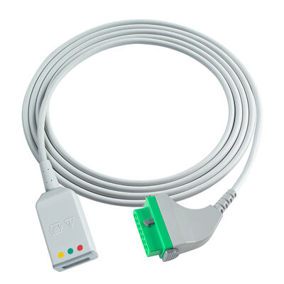 Fukuda Denshi DS8 ซีรีสไตล์ยูโรสําหรับ Simens ECG Trunk Cable
