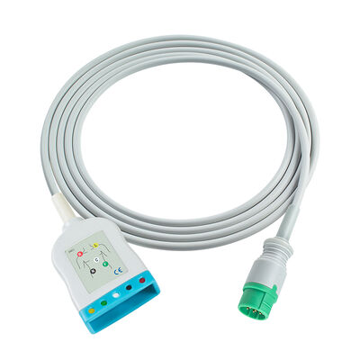 Mennen Enmove1000 Envoy ECG Trunk Cable AAstyle 5lead Cable 2.5M