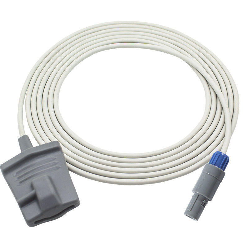 Anke ASC-553A SpO2 เซ็นเซอร์ Ohmeda Tech 7Pin คลิปนิ้วสำหรับผู้ใหญ่ SpO2 Probe