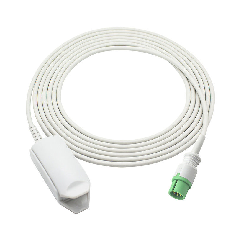 Bionet เซ็นเซอร์ SpO2 แบบใช้ซ้ำได้ BM3 BM5 Digital 7Pin คลิปนิ้วผู้ใหญ่ SpO2 Probe