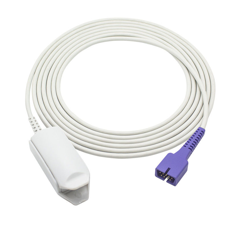 N-ellcor DS-100A SpO2 เซนเซอร์ Oxi-max Tech 9Pin คลิปนิ้วสำหรับผู้ใหญ่ SpO2 Probe
