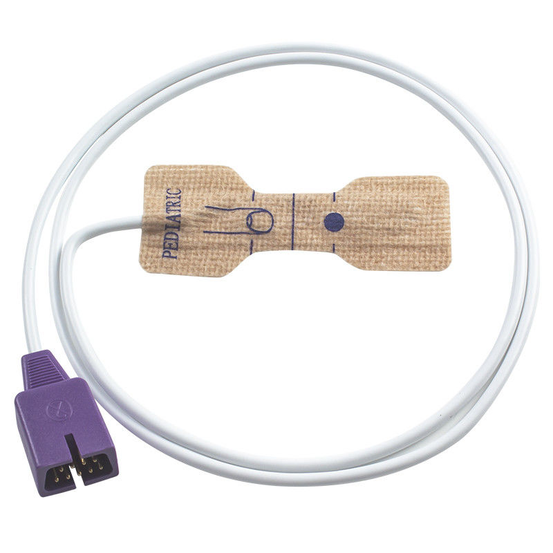 N-ellcor Oxi-max DB9 9pin MAX-A เครื่องตรวจจับ SpO2 ครั้งเดียว PM100N NPB-4000 ผ้าที่ไม่เนื้อสําหรับผู้ใหญ่