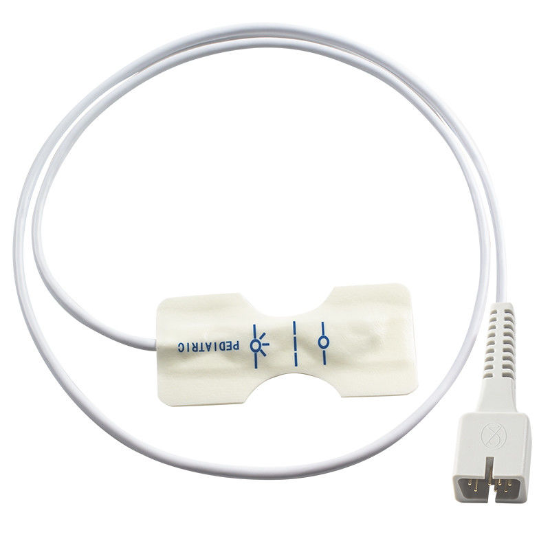 เครื่องตรวจจับ SpO2 ของเด็กแบบดิจิตอลเทค เครื่องตรวจจับฟองสีขาวสําหรับ ECG1200G PM50 PM60D
