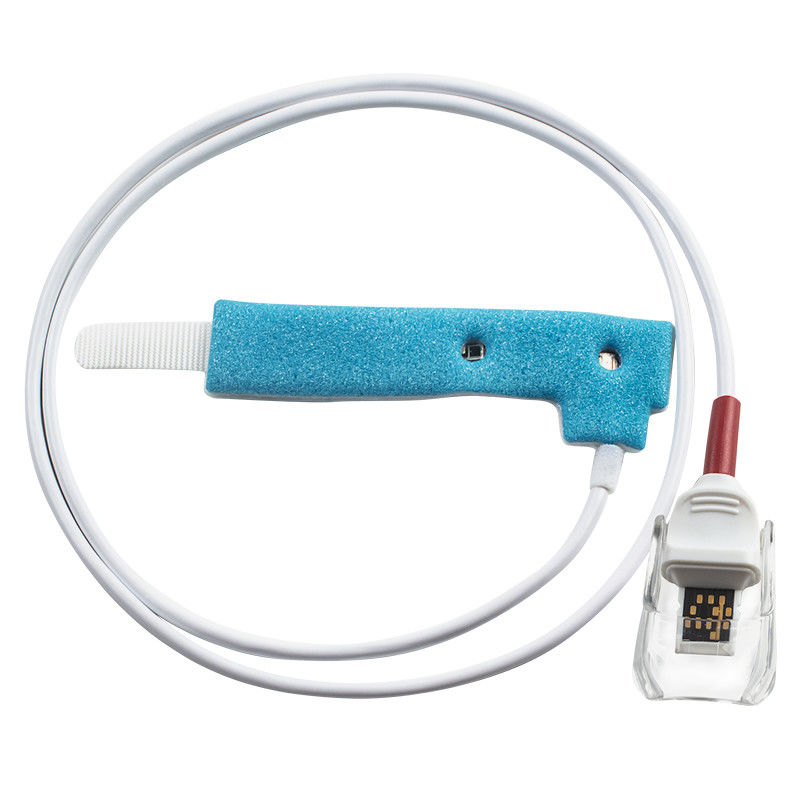 for M-asi-mo Pulse Oximeter เซนเซอร์แบบใช้แล้วทิ้ง 4002 4046 RD SET Red Rainbow Tech Infant Blue Spong
