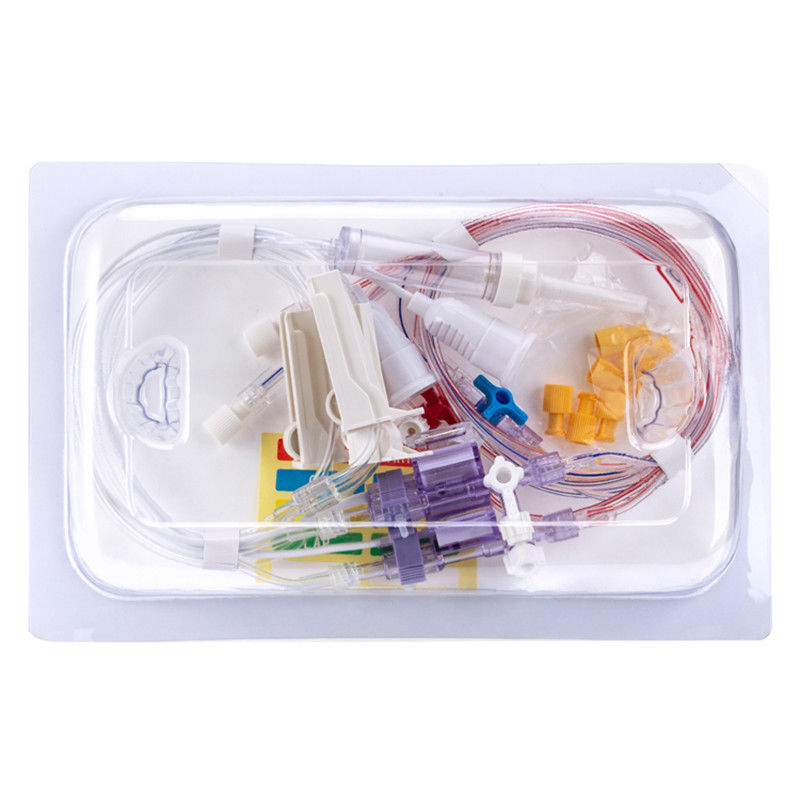 B.D. ทรานสดิวเซอร์ Ibp แบบใช้แล้วทิ้ง BD Dual Double Type Blood Pressure Transducer สำหรับสายอะแดปเตอร์ IBP