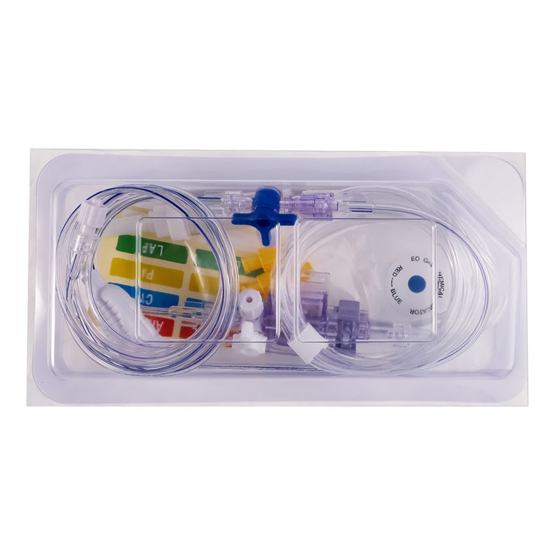 ทรานสดิวเซอร์ BD IBP แบบใช้แล้วทิ้ง Mindray ทรานสดิวเซอร์ความดันโลหิตเดี่ยวสำหรับสายอะแดปเตอร์ IBP