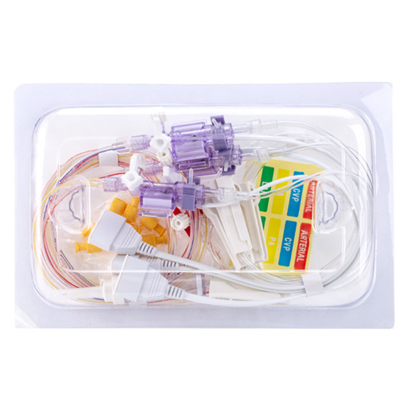 PVB PB ประเภทเทอร์เนอรี่ IBP Transducer เครื่องแปลงความดันโลหิตสําหรับ IBP Adapter Cable