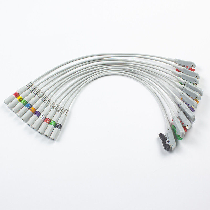 ECG Parts Pigtail Adapters 989803101701 40498E 4.00MM ECG Snap To Banana Plug Adapter