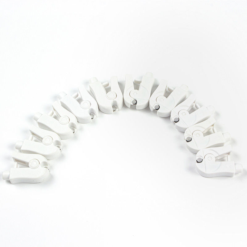 กล้วย ดิน To Clip Adapters เครื่องเชื่อมอิเล็กทรอนด์ ECG เครื่องเชื่อม EKG เครื่องเชื่อม 3 มม ดิน Plug To Grabber