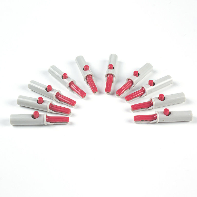 4.0 มม. ECG Banana Clip Alligator Clip Adapters ADAK10 58581-0000 ECG Adapter Clip