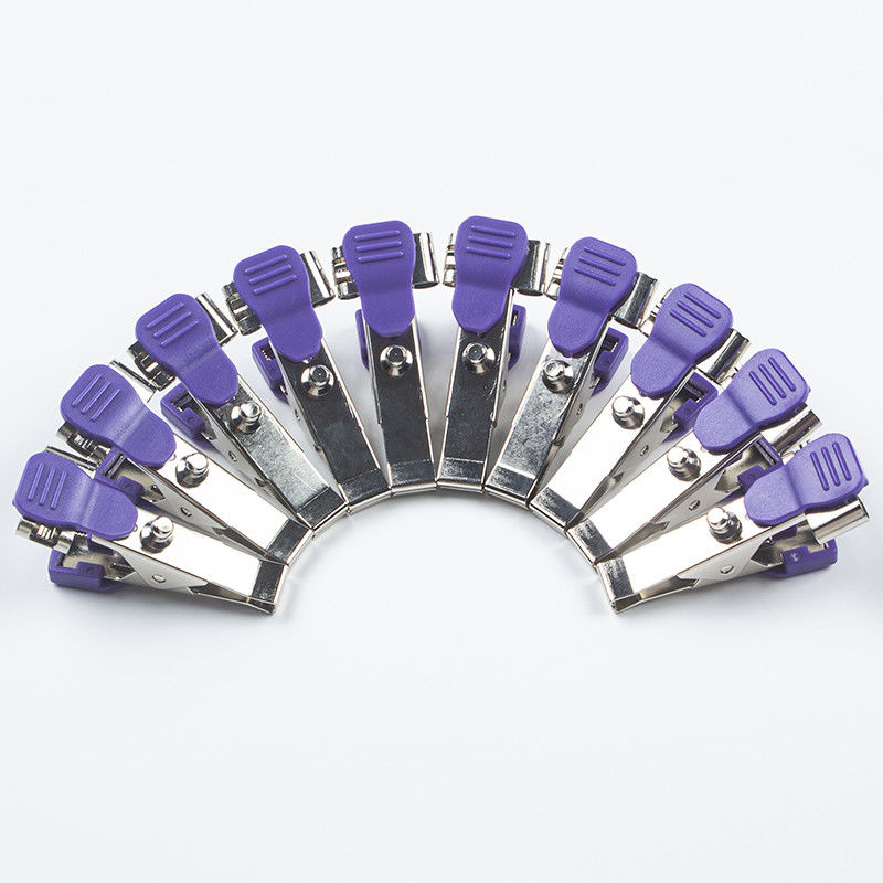ชิ้นส่วน ECG สัตวแพทย์นำมาใช้ใหม่ ECG Alligator Clip Adapters 9101-20-58104 ECG Electrodes Connector