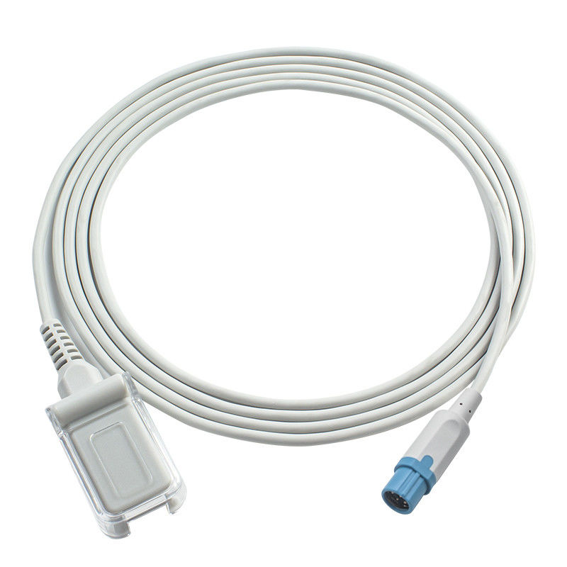 Drager S-iemens SpO2 สายเซนเซอร์สำหรับ M-asi-mo Tech 7Pin to DB9 SpO2 สายต่อ