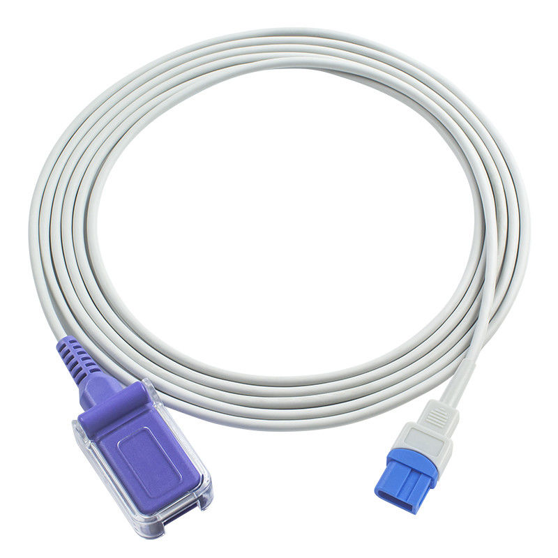 700-0792-00 สายเคเบิลเซนเซอร์ SpO2 Spacelabs 10 พินสำหรับสายเคเบิลต่อขยาย DSub9 SpO2 ตัวเมีย
