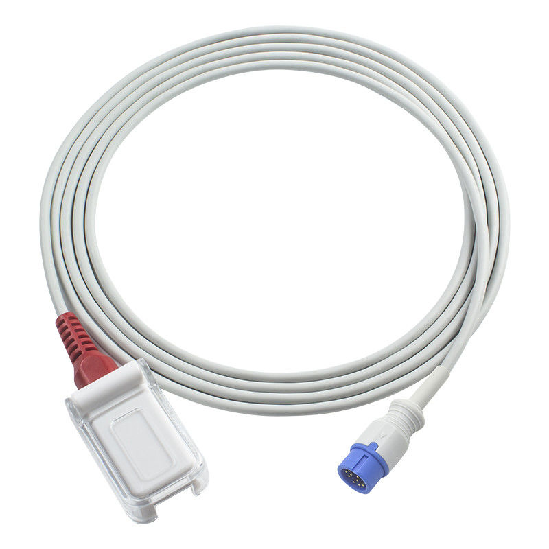 Comen for M-asi-mo red tech C30/C50/C80 SpO2 สายเซนเซอร์ SpO2 สายต่ออะแดปเตอร์ 12Pin to DB9 Patient Cable