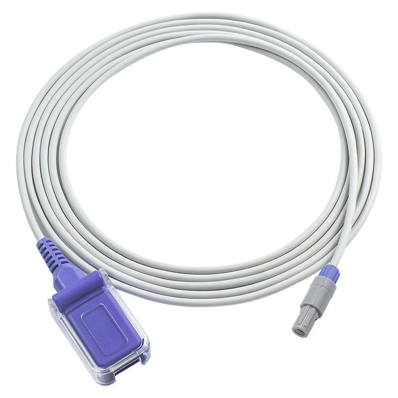 สายเคเบิลเซ็นเซอร์ SpO2 ที่เข้ากันได้กับ Comen สายเคเบิล N-ellcor Oxi-max 3M
