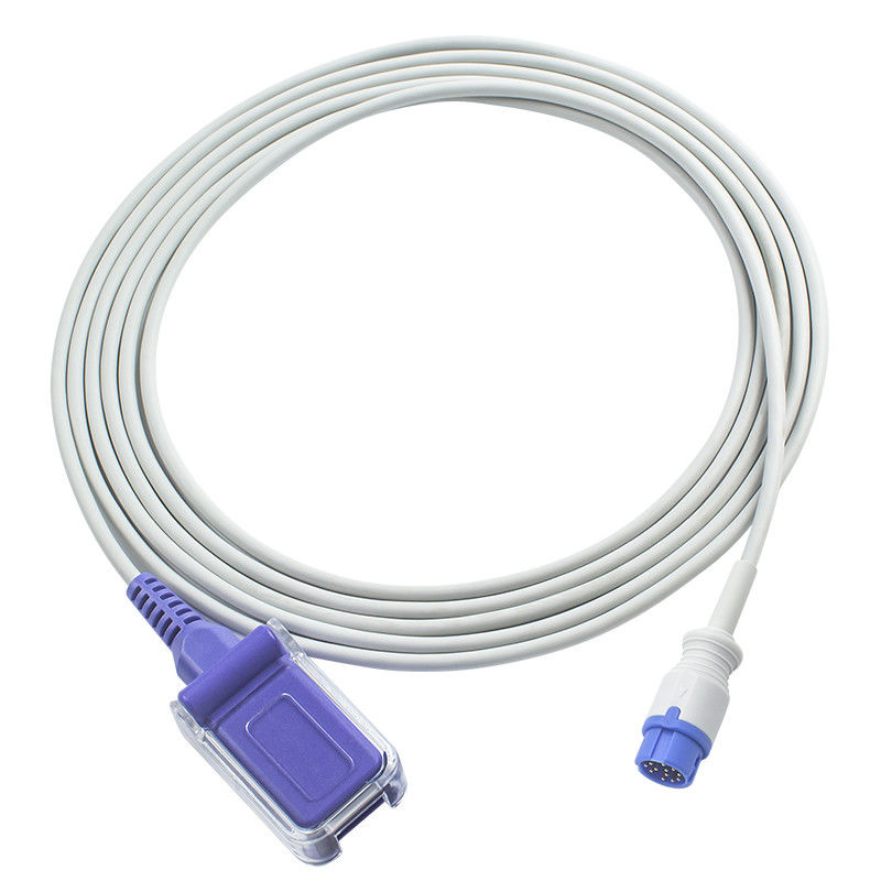 Neusoft N-ellcor Oxi-max SpO2 Sensor สาย SpO2 อะแดปเตอร์สาย 12Pin to DB9 ผู้ป่วยสาย