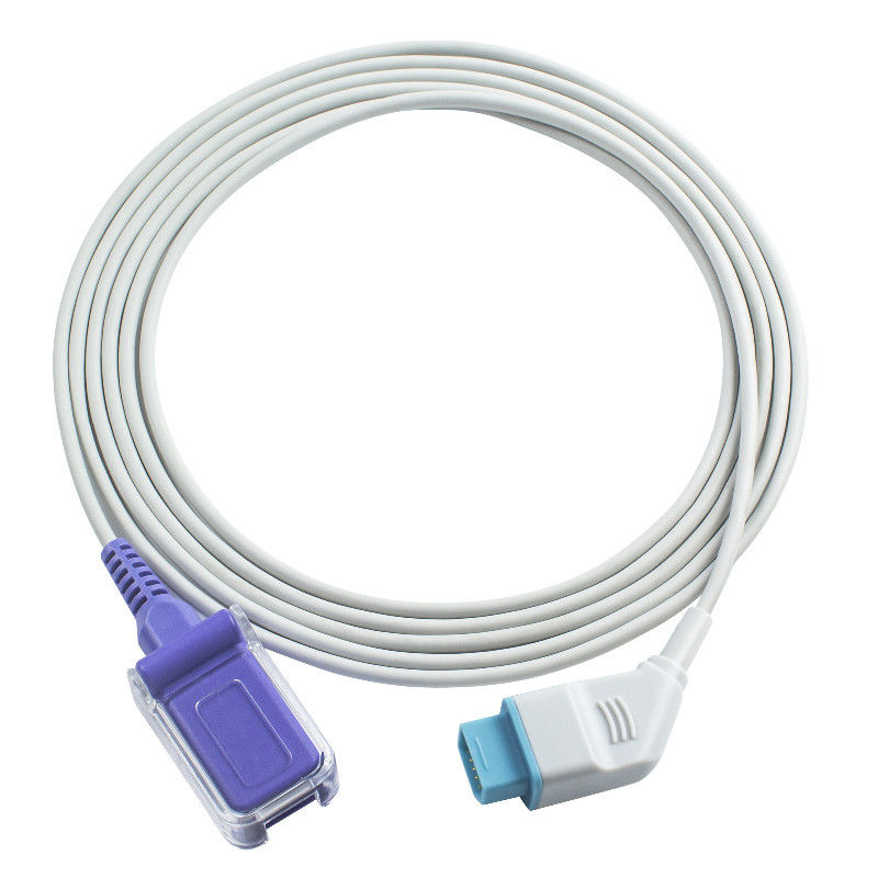 Nihon Kohden JL-650P สายเซนเซอร์ SpO2 12Pin ถึงสายต่อขยาย DB9 SpO2