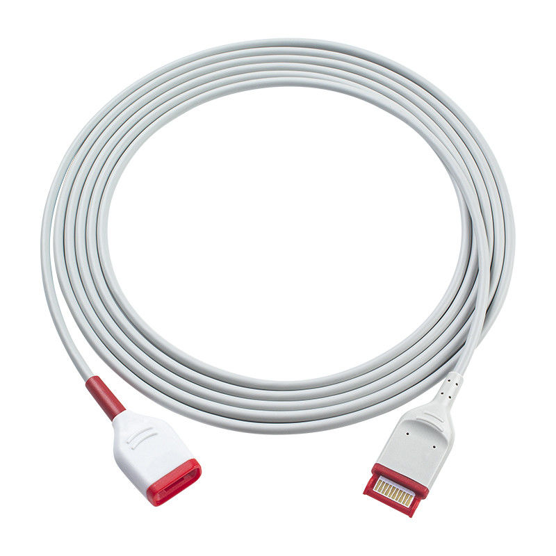 สายเคเบิลเซนเซอร์ SpO2 M-asimo LNC 4255 4256 M20 -12 ที่เข้ากันได้ความยาว 2.5 ม.