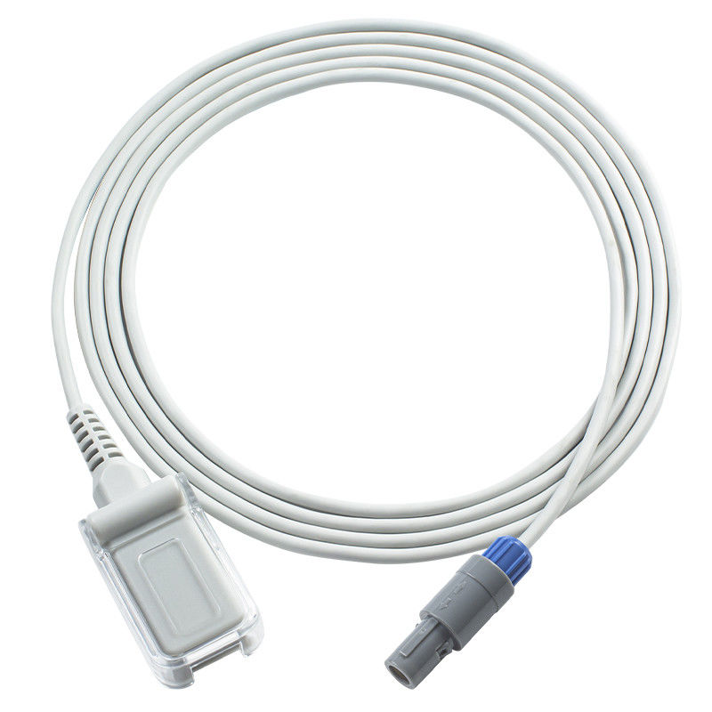 สายเคเบิลเซ็นเซอร์ Biolight SpO2 5Pin ไปยัง DB9 สายเคเบิลขยายเซ็นเซอร์ดิจิตอล SpO2 2.4M