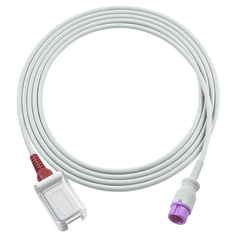 Mindray SpO2 เซนเซอร์เคเบิล Ma-simo แอดป์เตอร์เทคแดง เคเบิล 8pin 2.4M