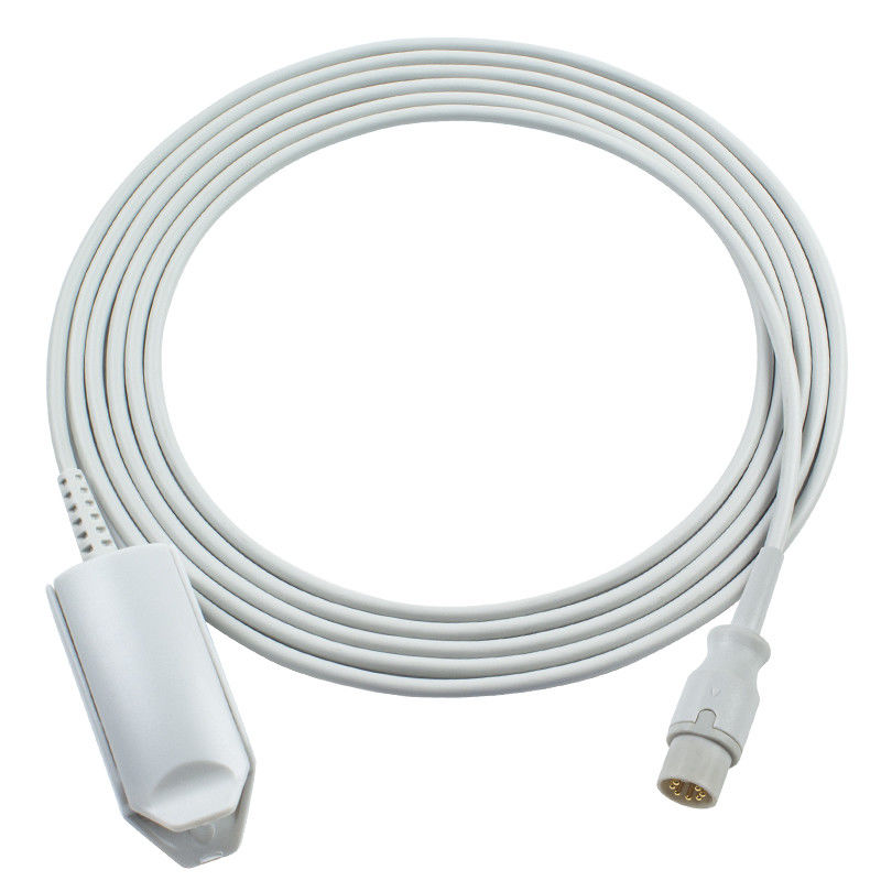ชิลเลอร์ SpO2 เซนเซอร์ 7 ปิน Argus CM8 SM783 SM784 SM785 TM910 SpO2 สายตรวจสอบ
