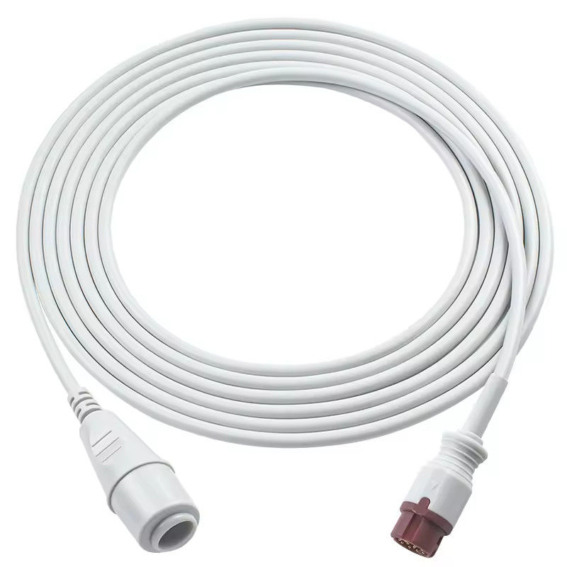 พี-ฮิลลิป 12 ปินต่อ Abbott Medex IBP แอดป์เตอร์เคเบิล Efficia CM120 IntelliVue MX600 896083021