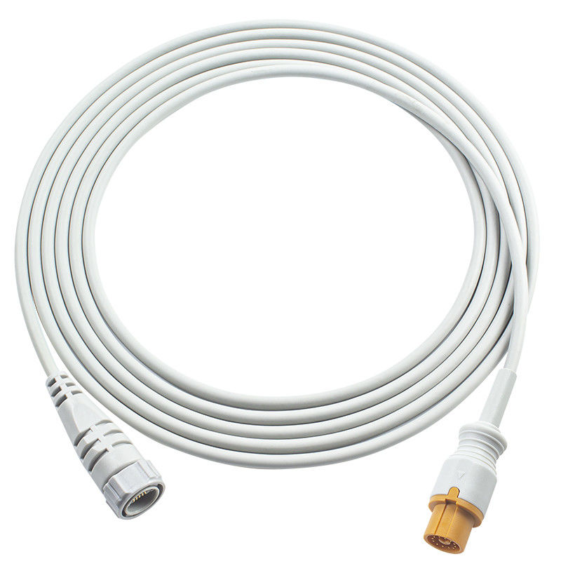 Fukuda Denshi 12Pin ถึง Argon Connector IBP Adapter Cable Dynascope DS-5100E DS-5300W DS-5400