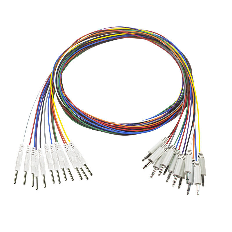 3.0 โมโนพลัค-2.0 มิลลิเมตร Pin EEG Cable Electrode EEG Cable EEG Cap