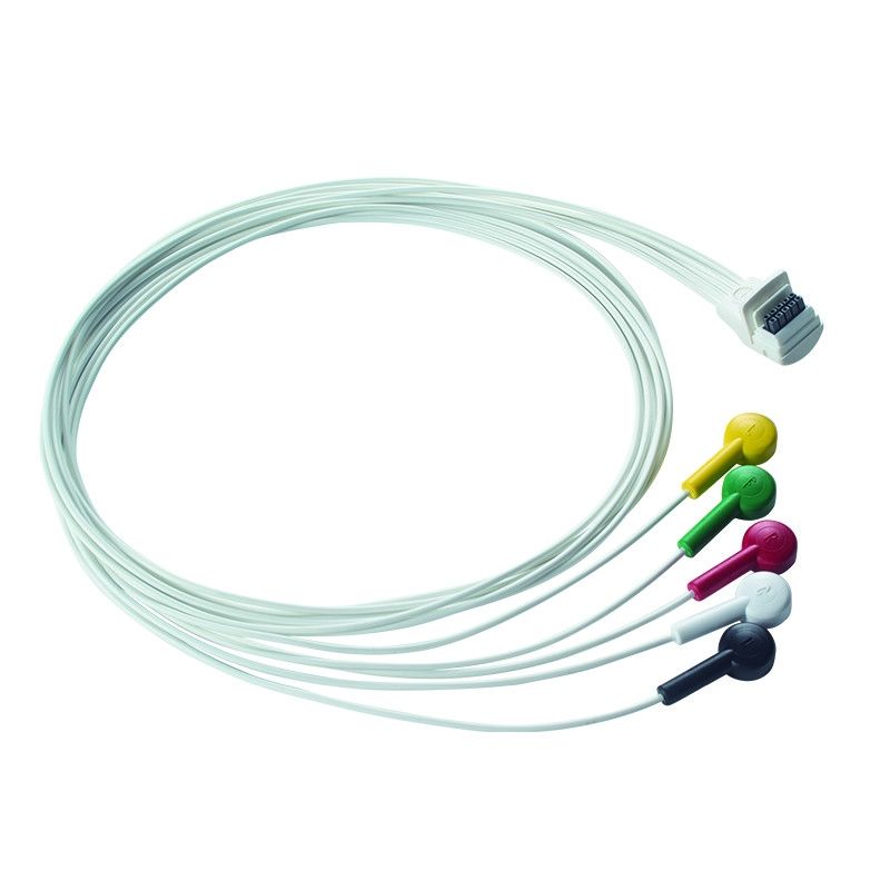รองรับสําหรับ Mortara Holter ECG Cable Mortara H3+ ECG Cable ECG X12+ Cable 10 Lead