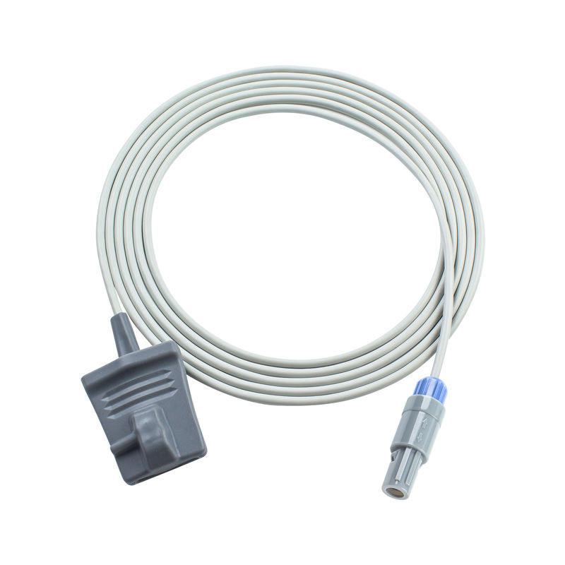 คาเบิ้ลสํารวจ SpO2 สําหรับ Yonker 6Pin Adult Soft Tip 3.0M